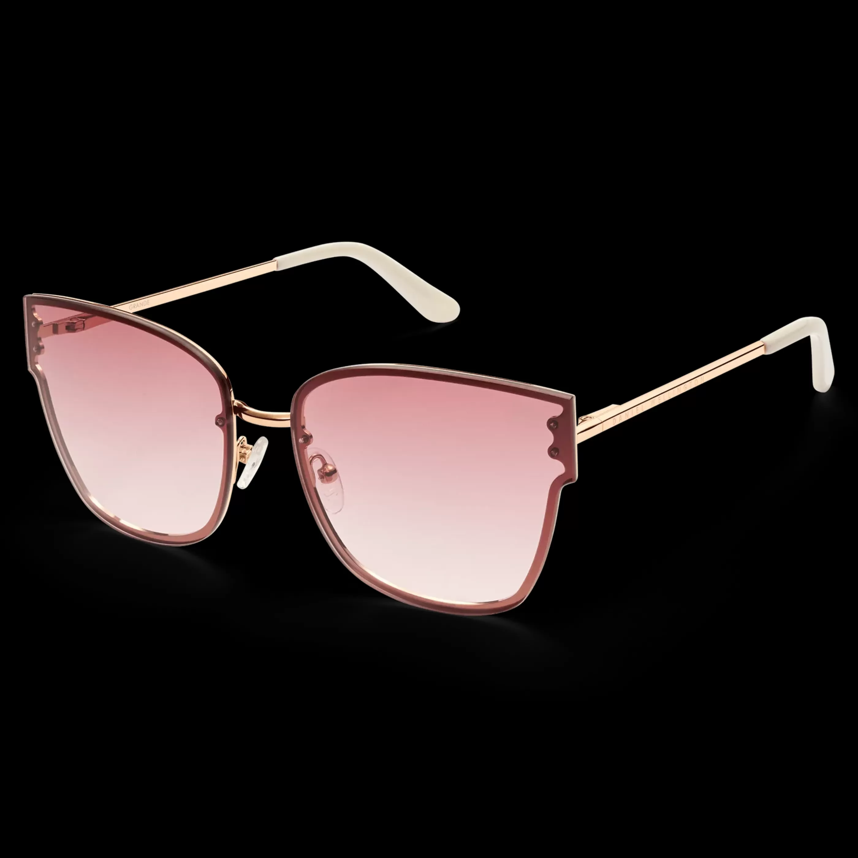 Daniel Wellington Lunettes De Soleil*Grande Steel Pink Gradient