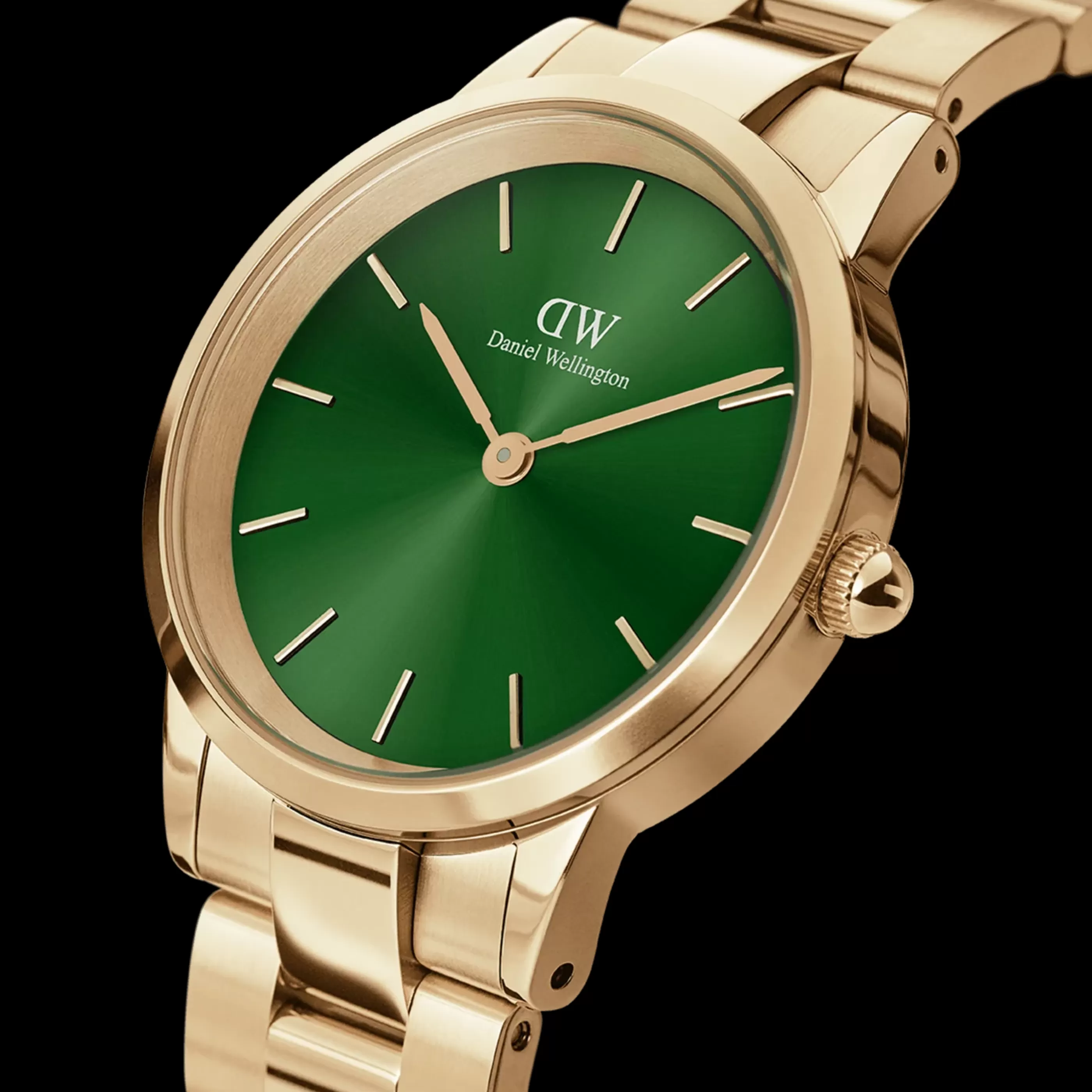 Femmes Daniel Wellington Montres Femmes*Iconic Link Emerald