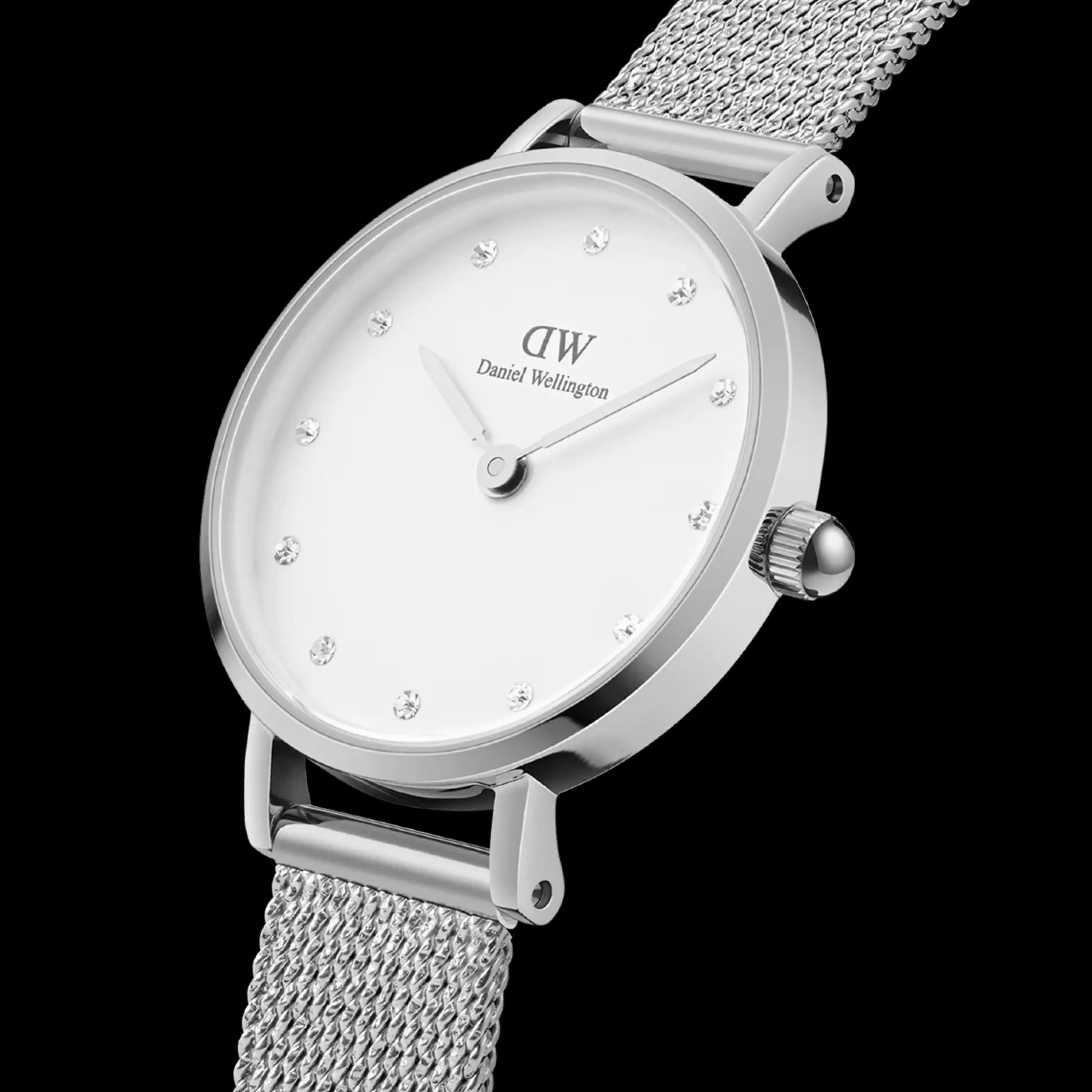 Femmes Daniel Wellington Montres Femmes*Petite Lumine Pressed Sterling