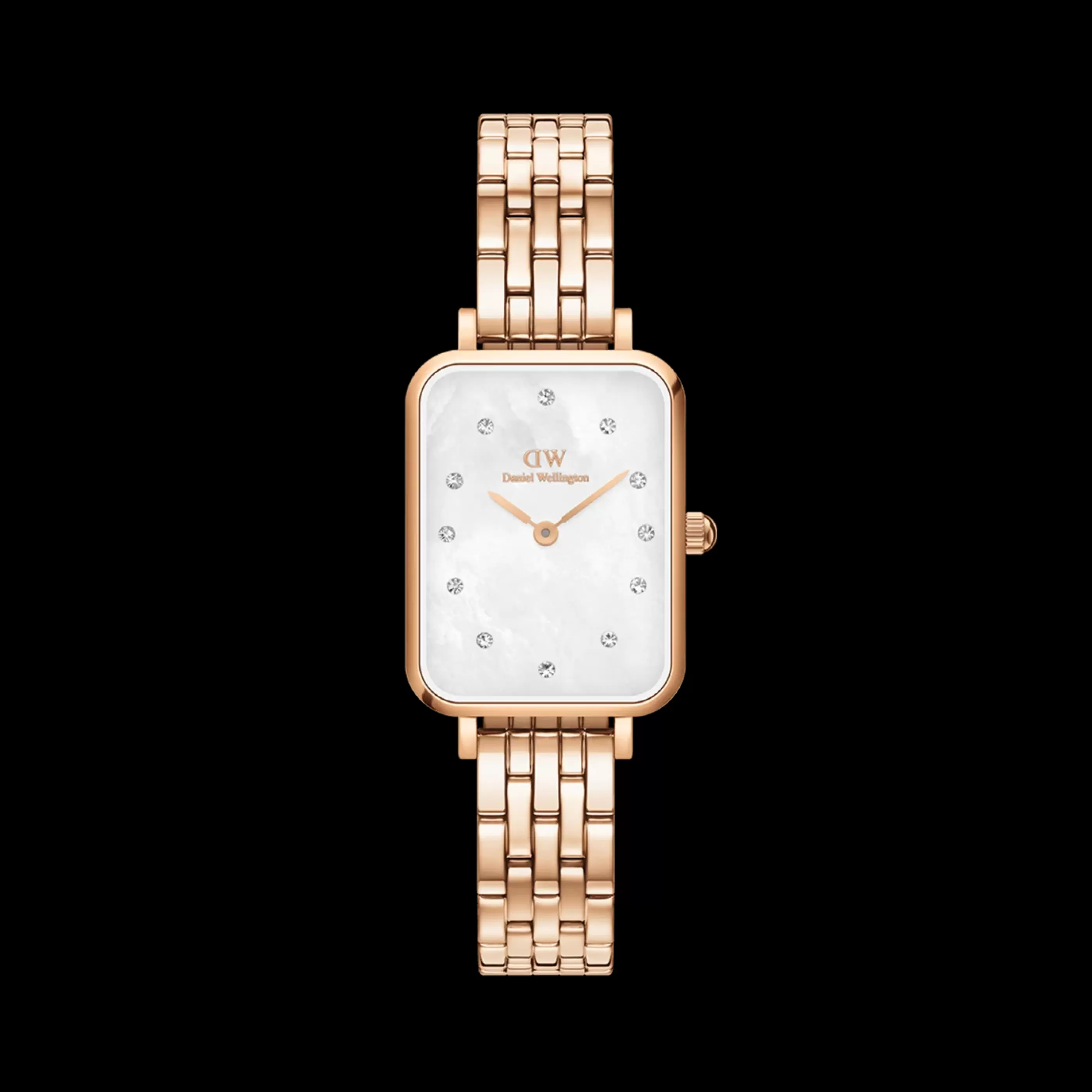 Femmes Daniel Wellington Montres Femmes*Quadro Lumine 5-Link Melrose Mop