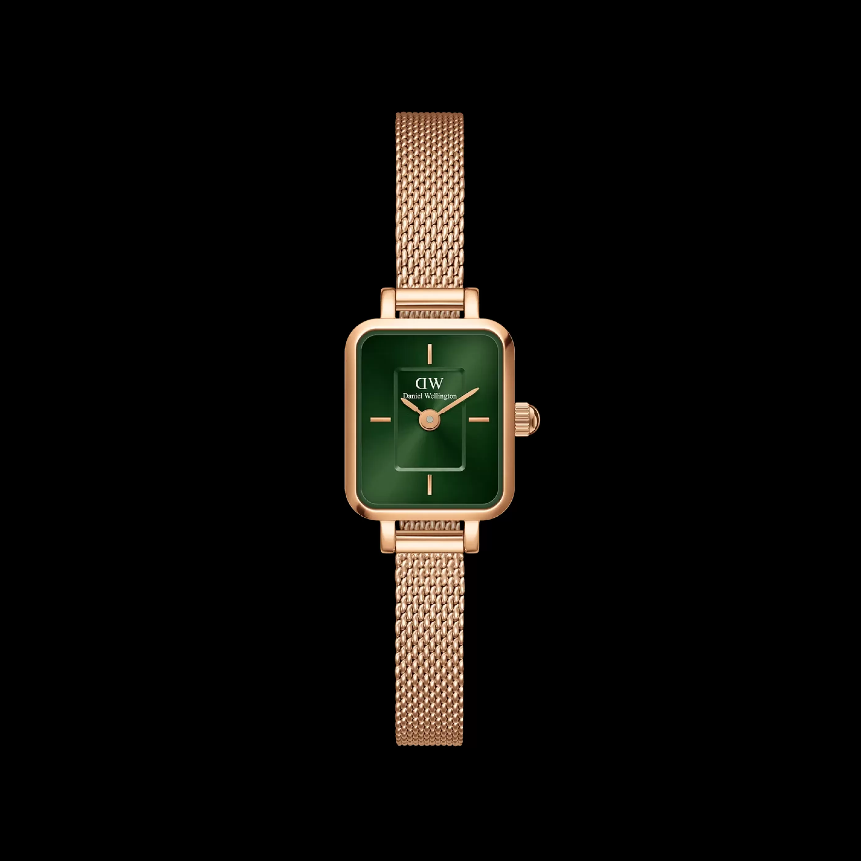 Femmes Daniel Wellington Montres Femmes*Quadro Mini Melrose Emerald