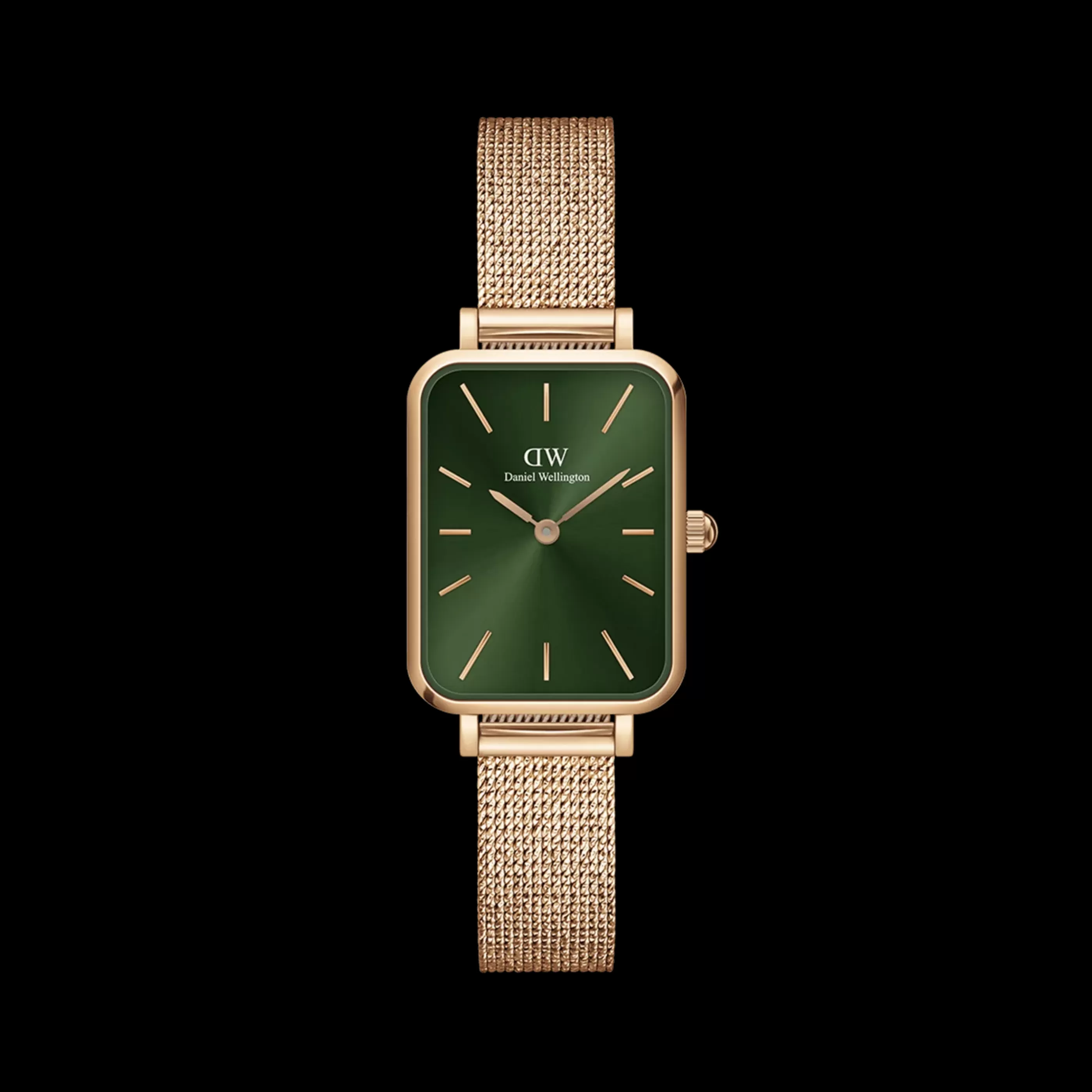 Femmes Daniel Wellington Montres Femmes*Quadro Pressed Melrose Emerald